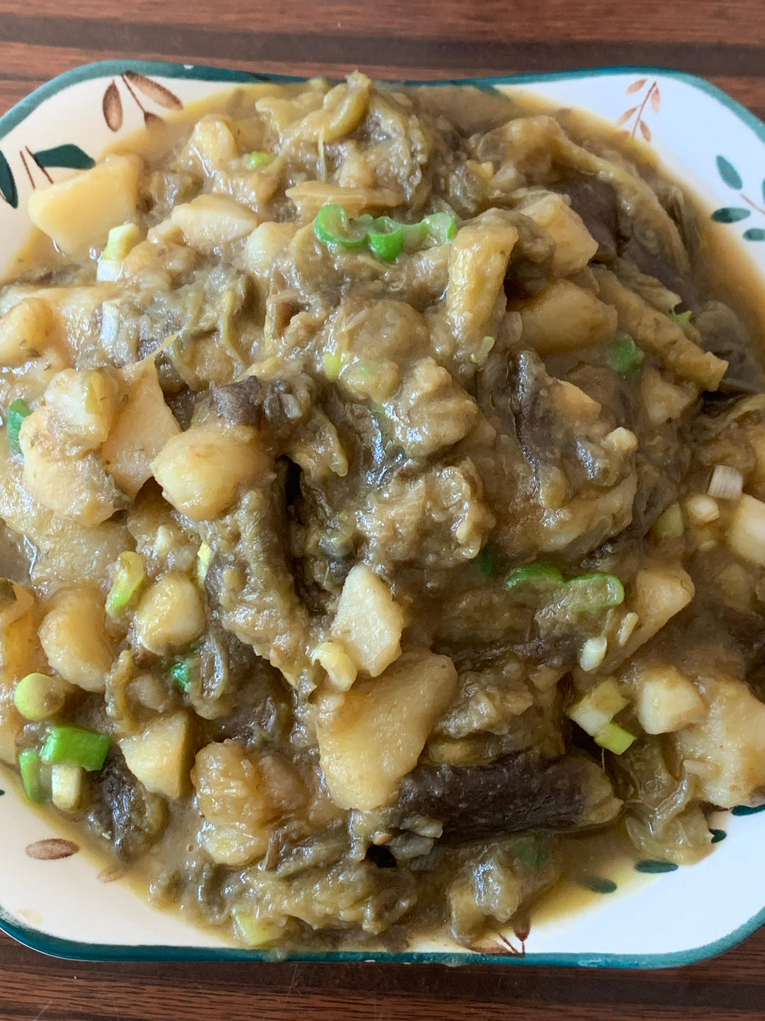 黯然销魂之 东北土豆炖茄子