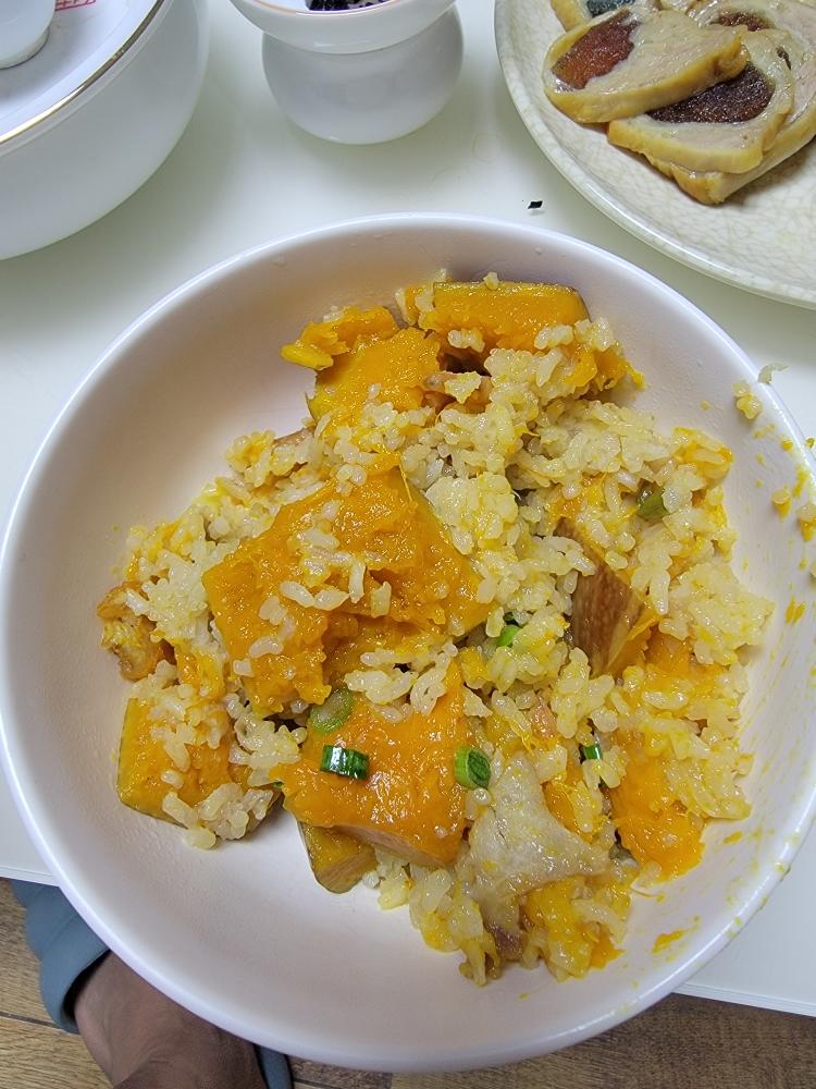 南瓜咸饭的做法