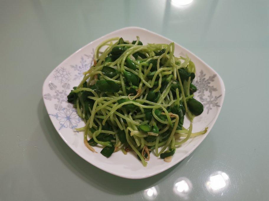 蒜香豆苗