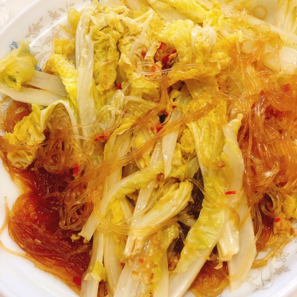 蒜蓉粉丝娃娃菜
