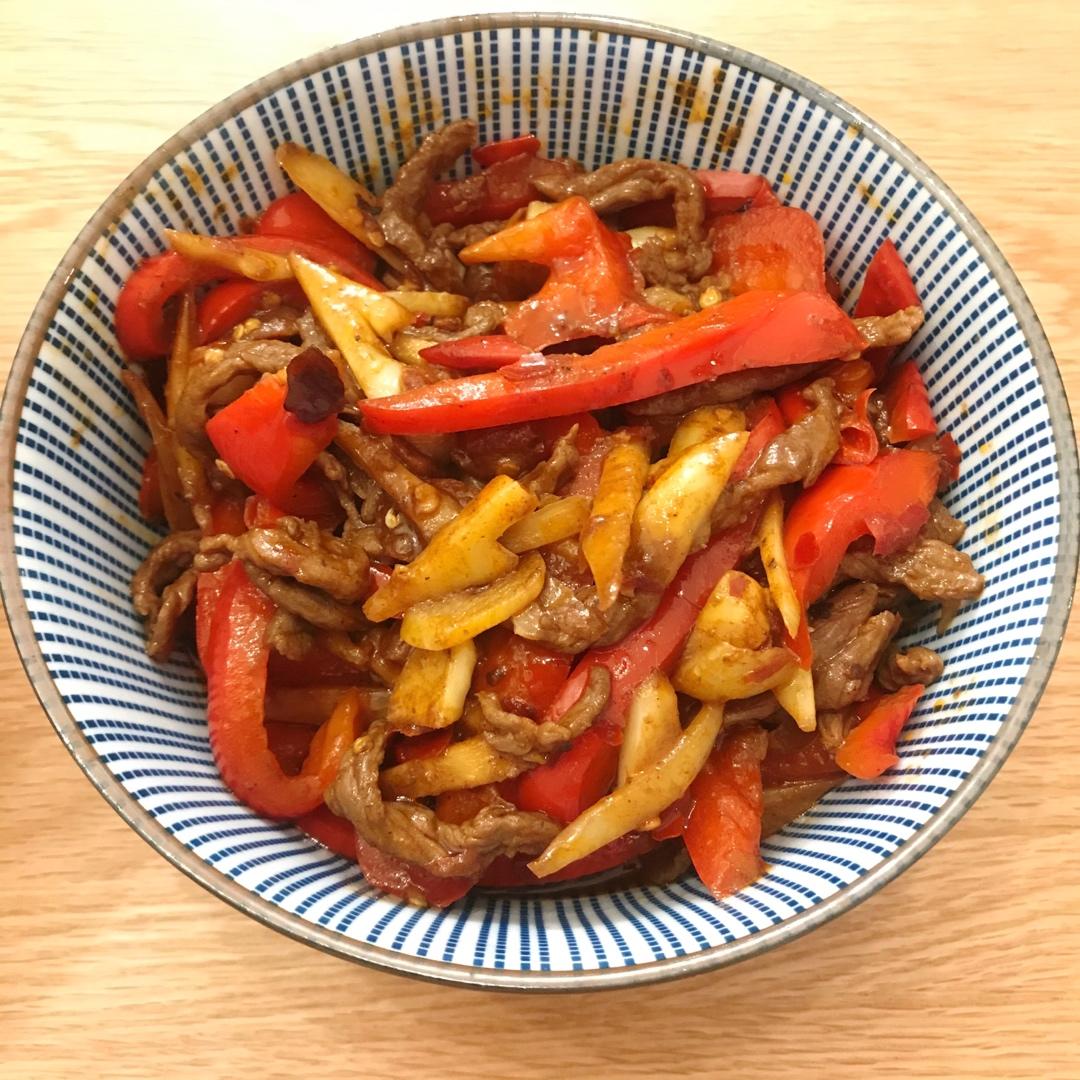 仔姜牛肉丝