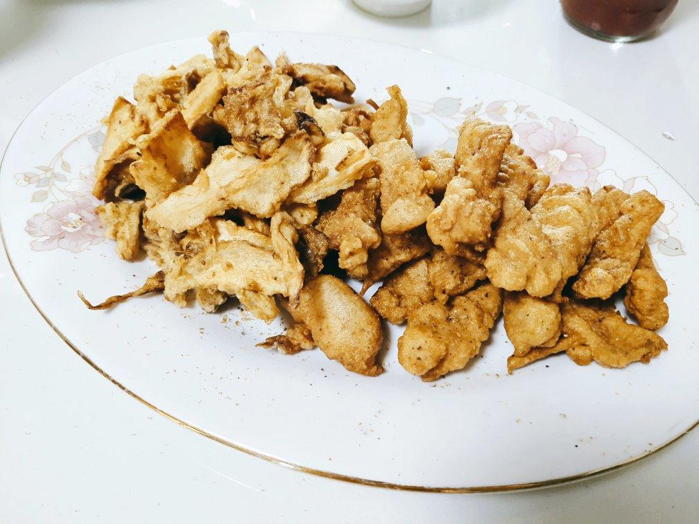 油炸平菇