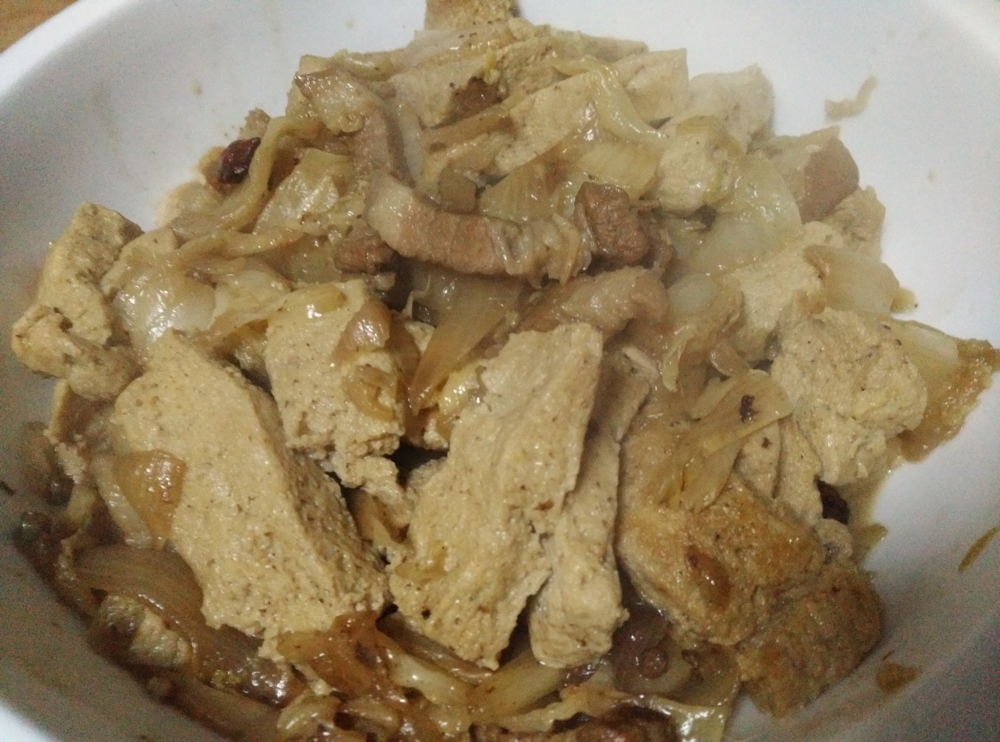 冻豆腐白菜炖五花肉