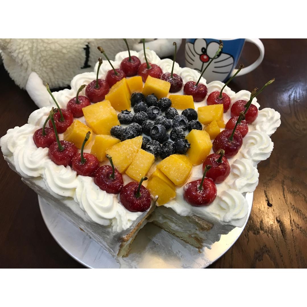 淡奶油抹面视频