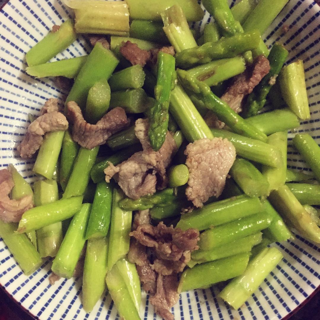芦笋炒肉