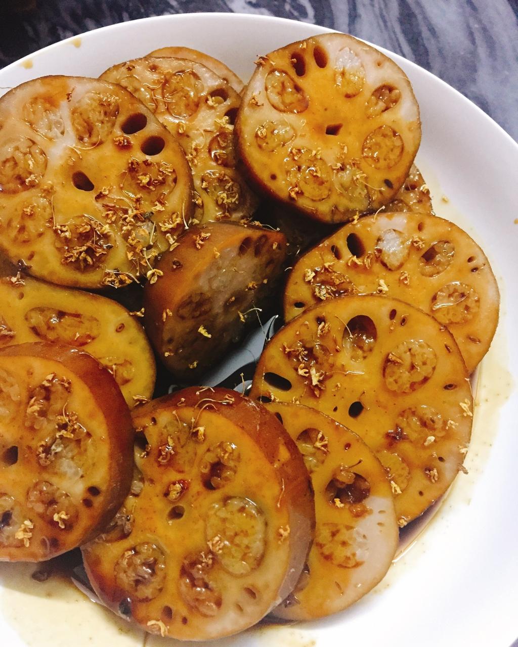 堂妈教你做桂花糯米藕