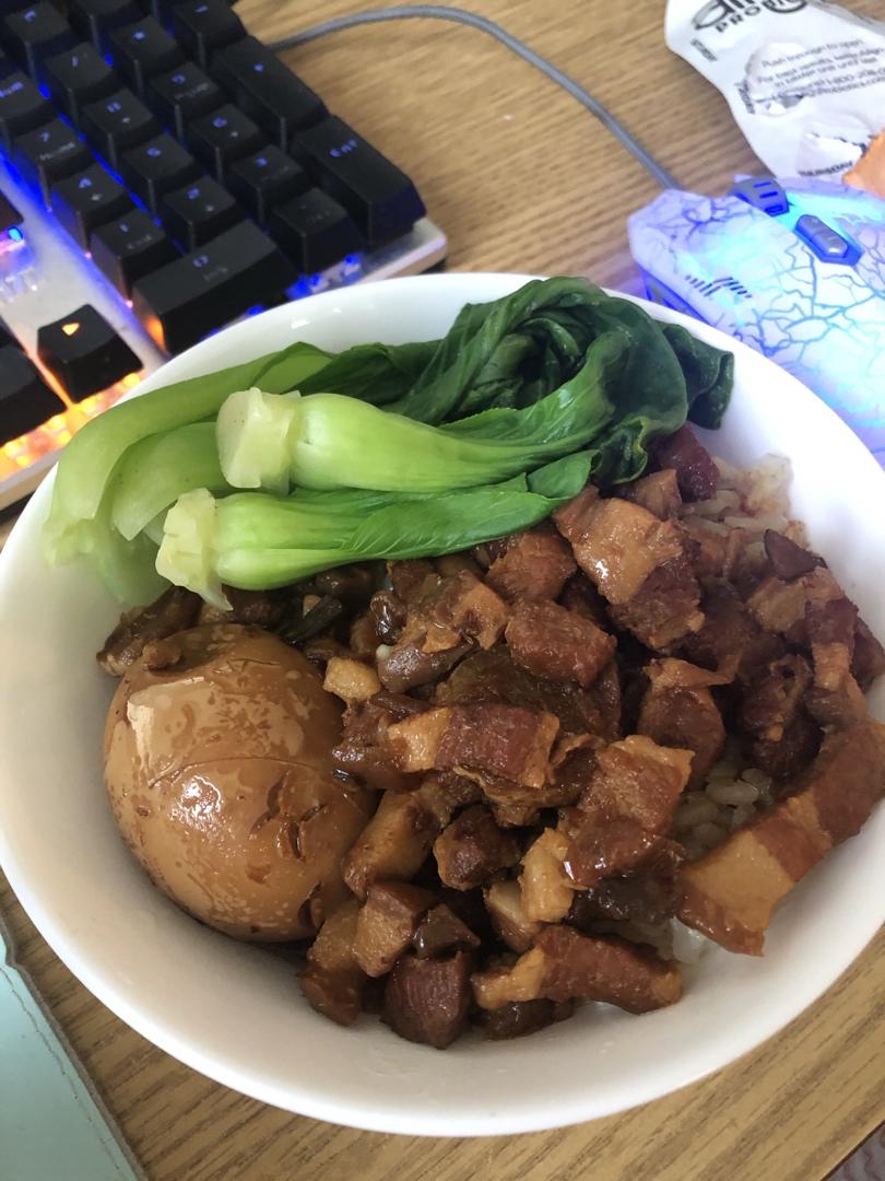 好吃到停不下来的卤肉饭