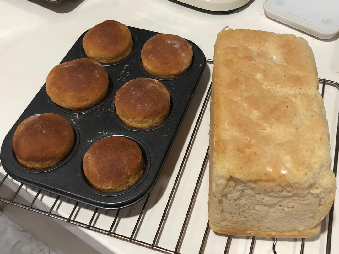 玉米油版蜂蜜柚子茶吐司