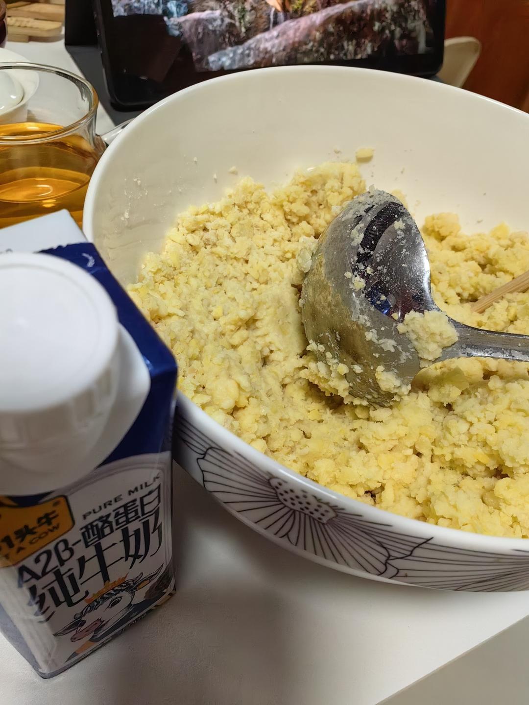 纯奶手撕吐司的做法 步骤1