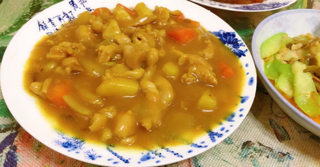 教你做好吃的咖喱鸡腿饭