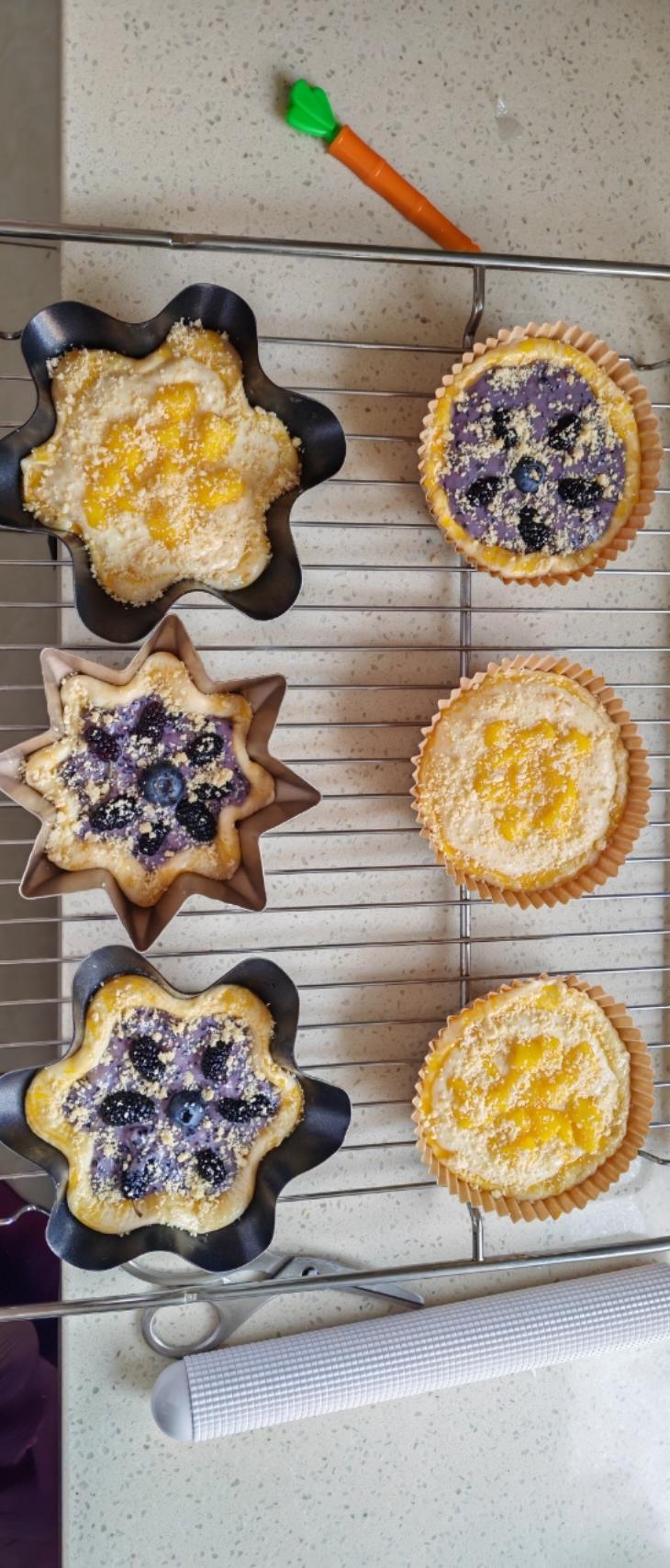 超好吃的蓝莓乳酪面包！制作简单！食欲满满！