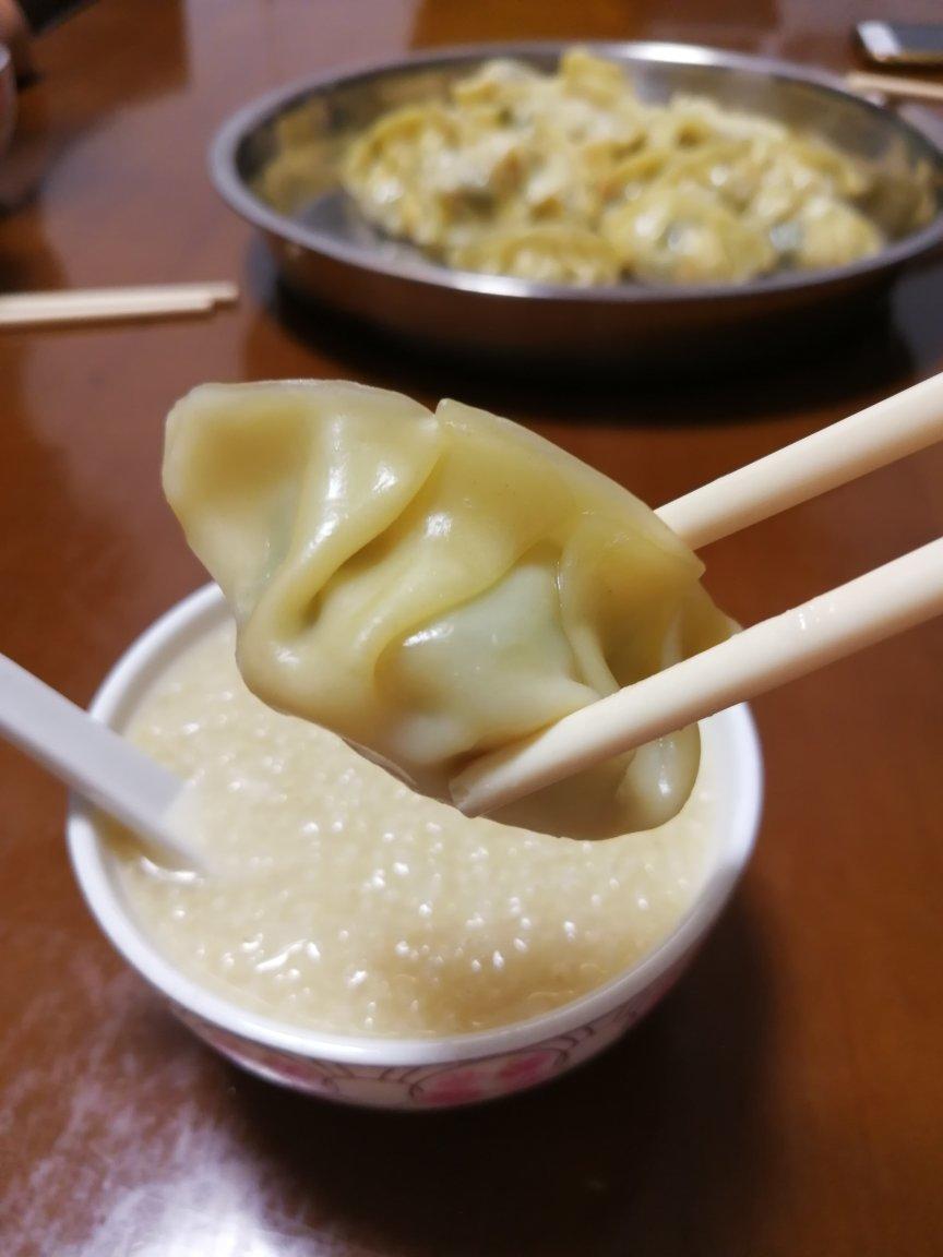韭菜玉米猪肉饺子