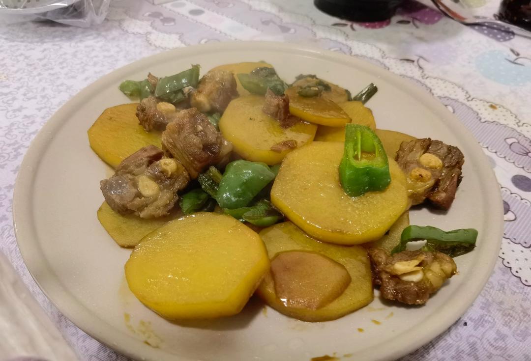 青椒土豆片