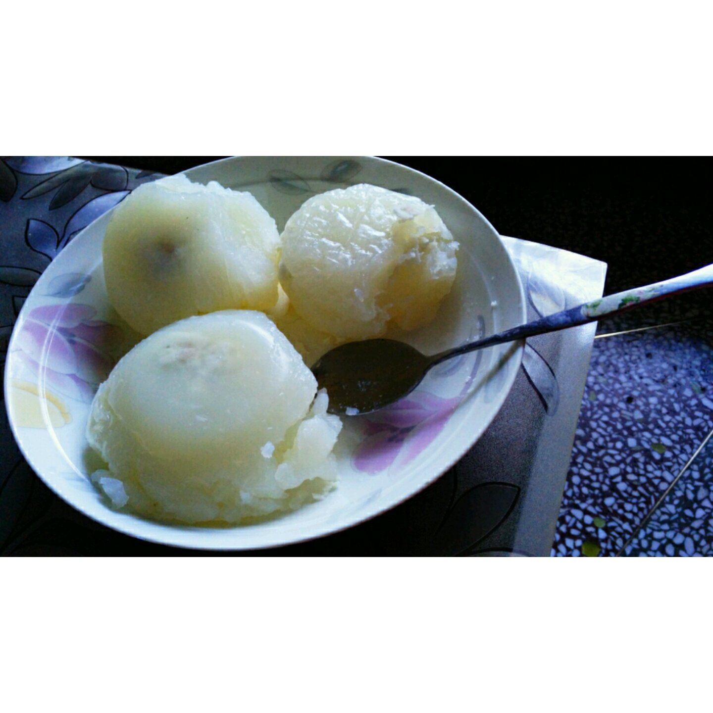 浅黛染妆做的和菓子水馒头