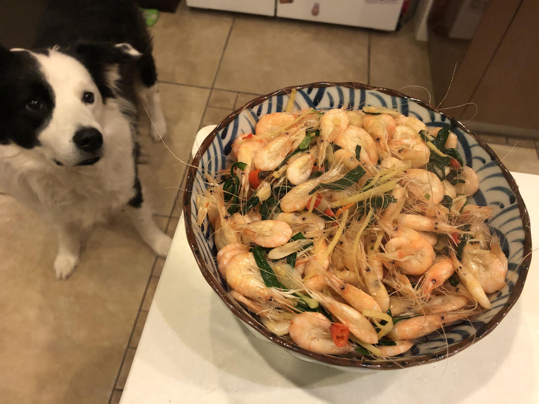 快炒小白虾