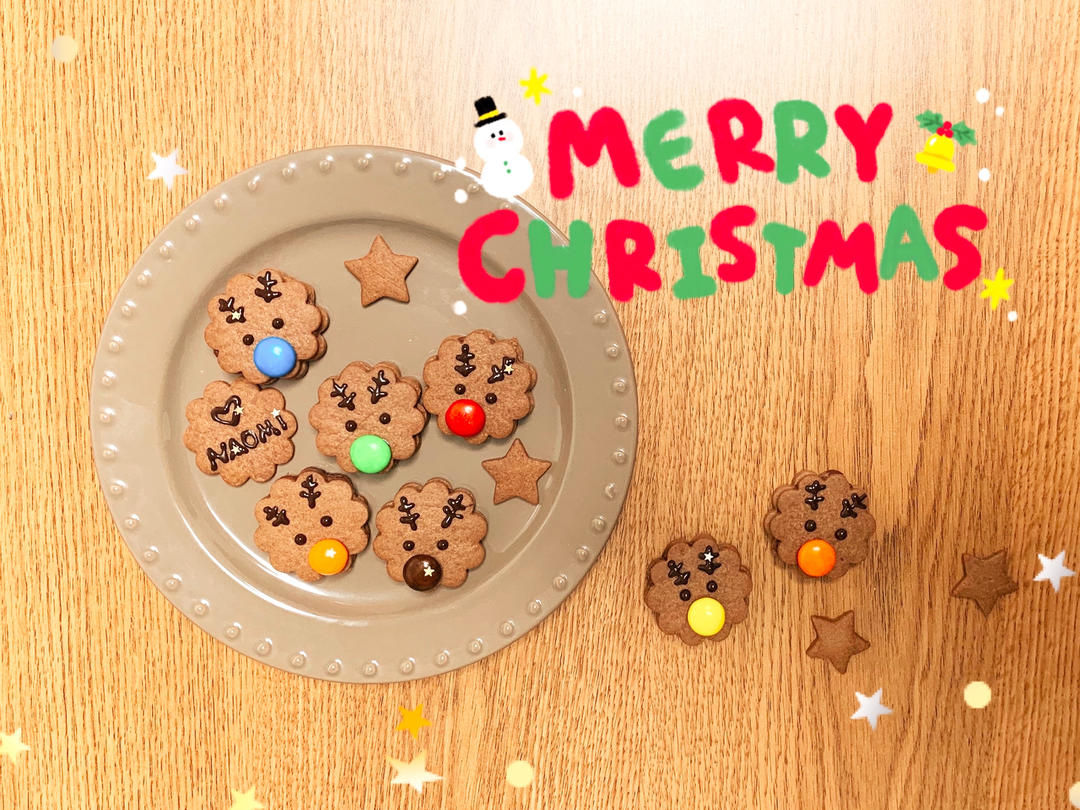 麋鹿巧克力乳酪夹心饼干 x 博世打蛋器