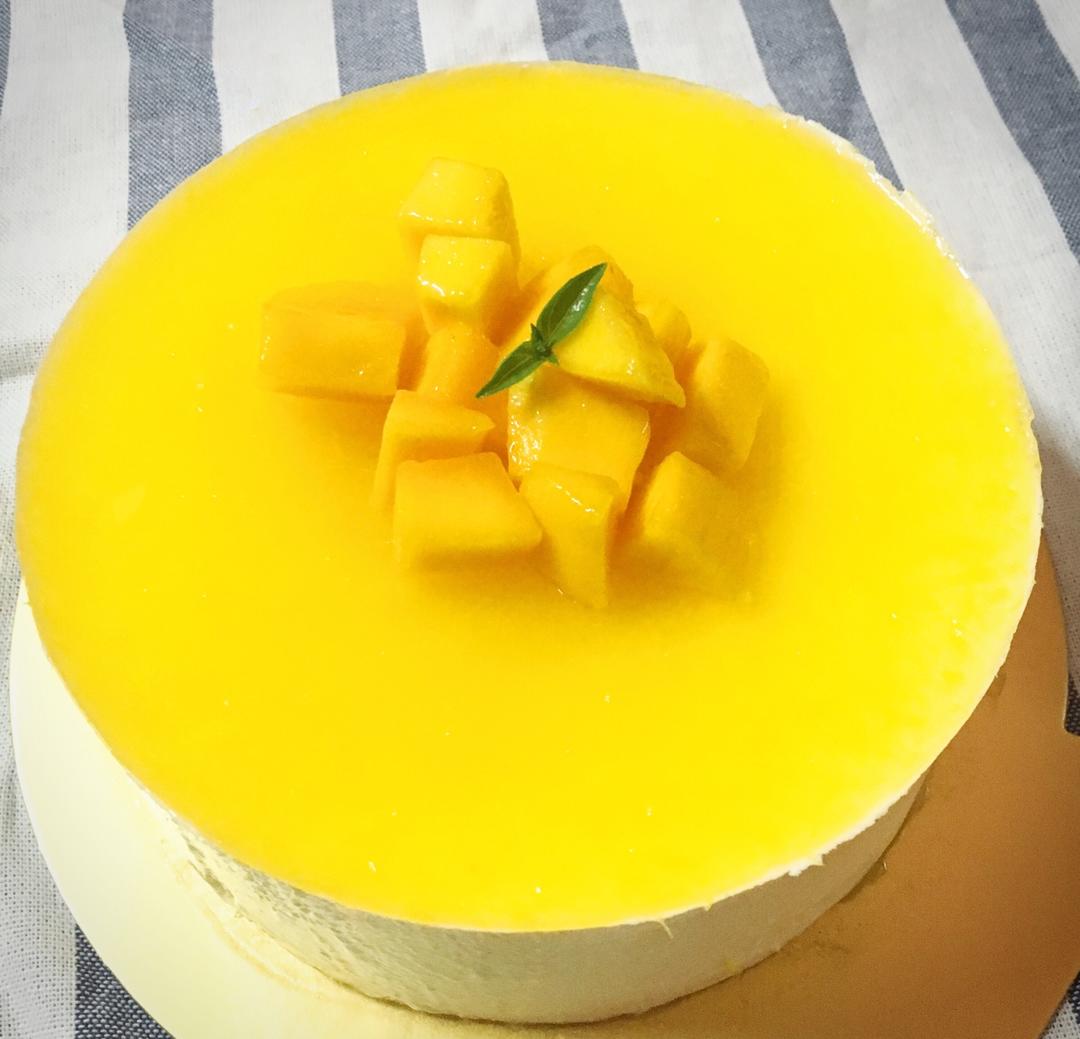 【视频】芒果慕斯（6寸） | 含镜面果胶配方