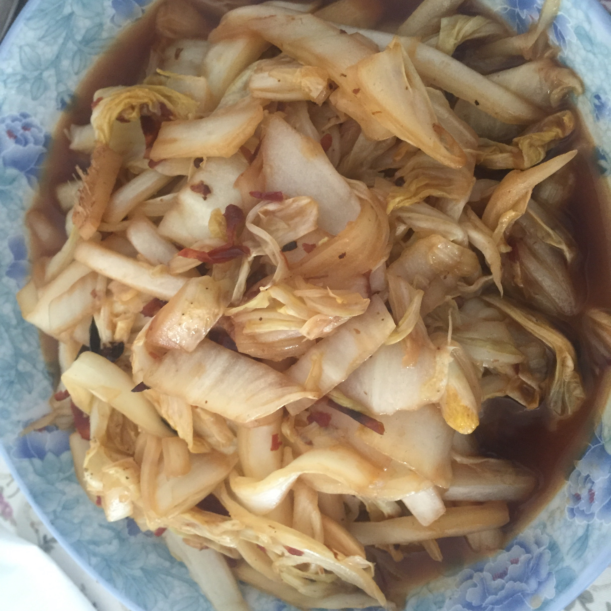 cheeeese做的酸辣白菜丝