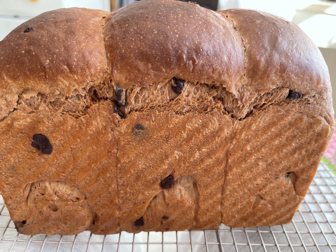 奶油巧克力吐司