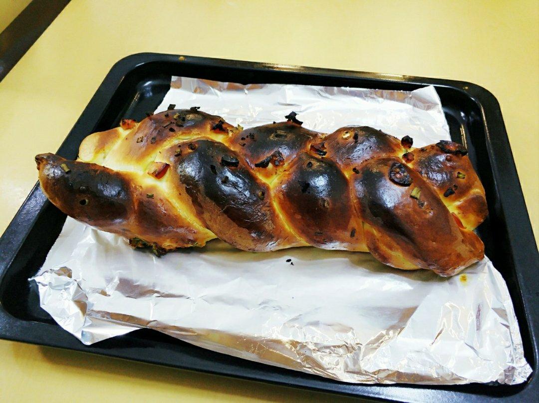 葱香肉松咸吐司-柏翠面包机PE9709