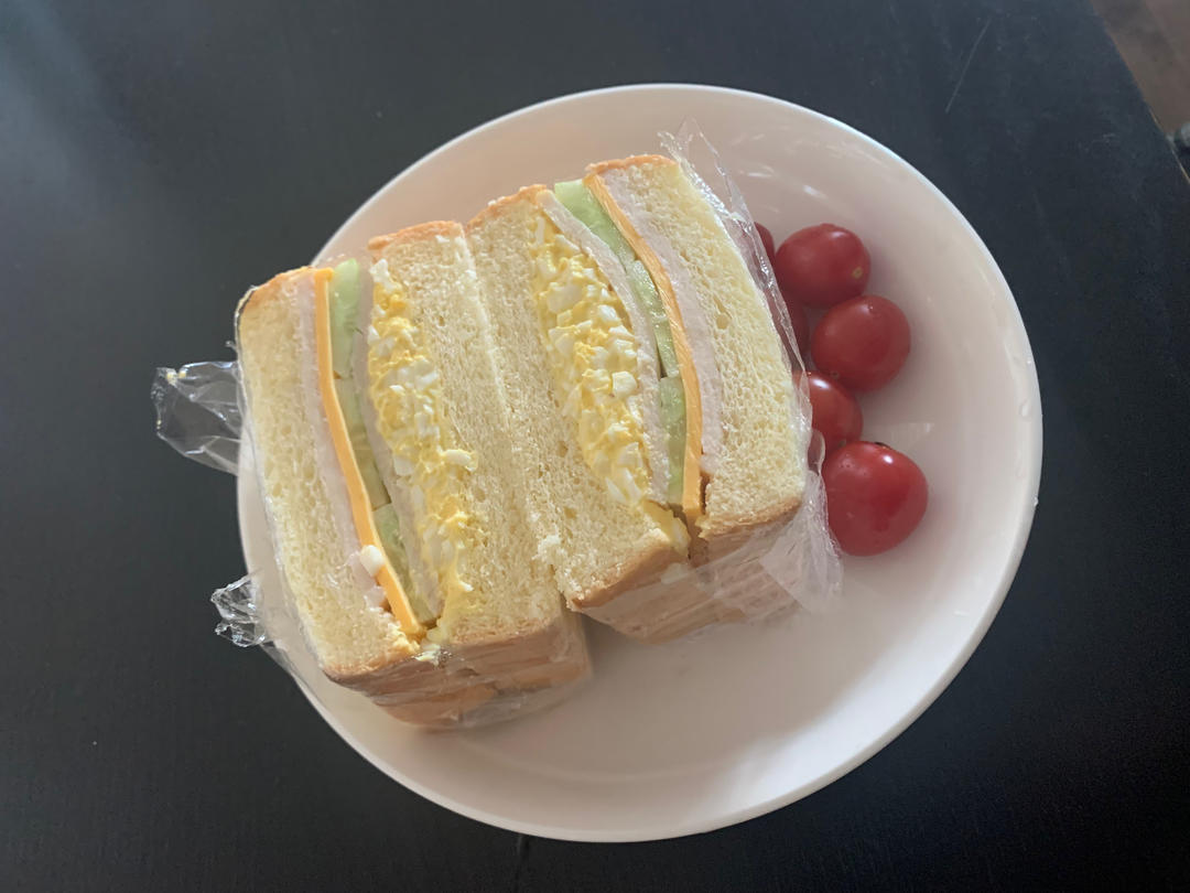 🥪鸡蛋火腿三明治