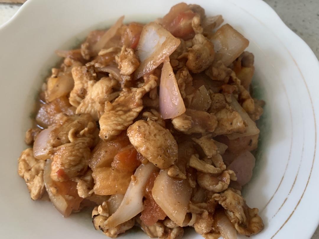番茄鸡片-吃完又是崭新的一天！
