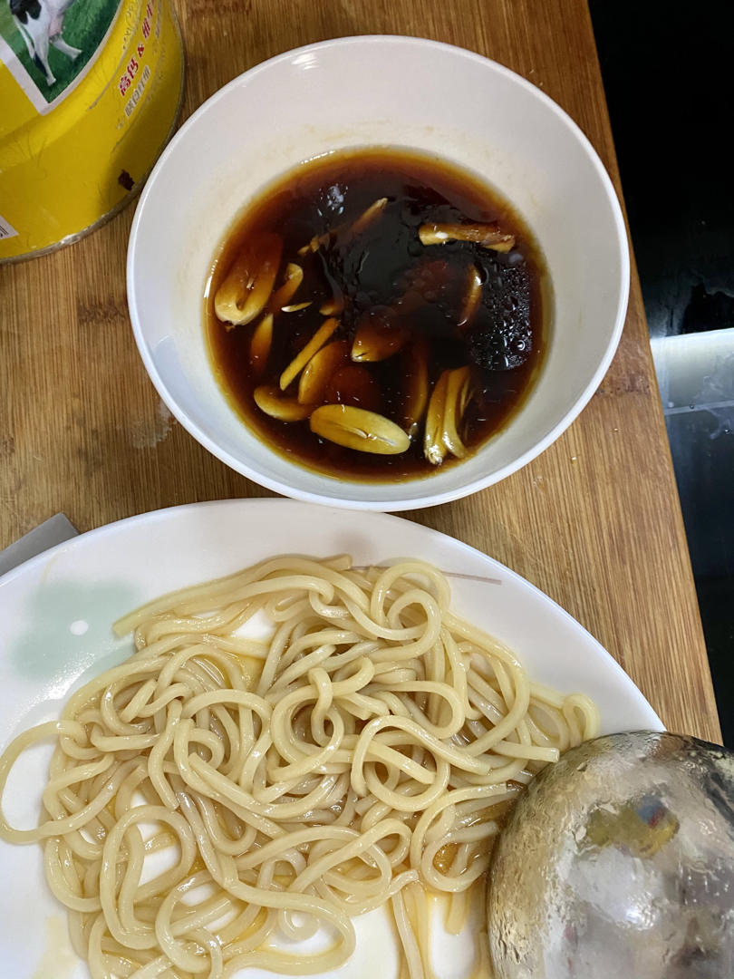 蒜面条