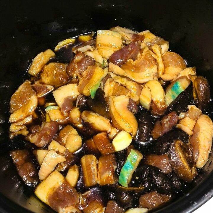 简易版电饭煲卤肉