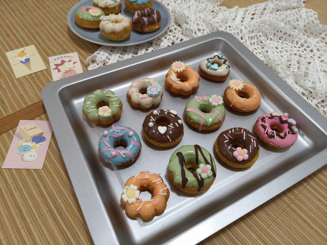 甜甜圈（无泡打粉）烤箱版