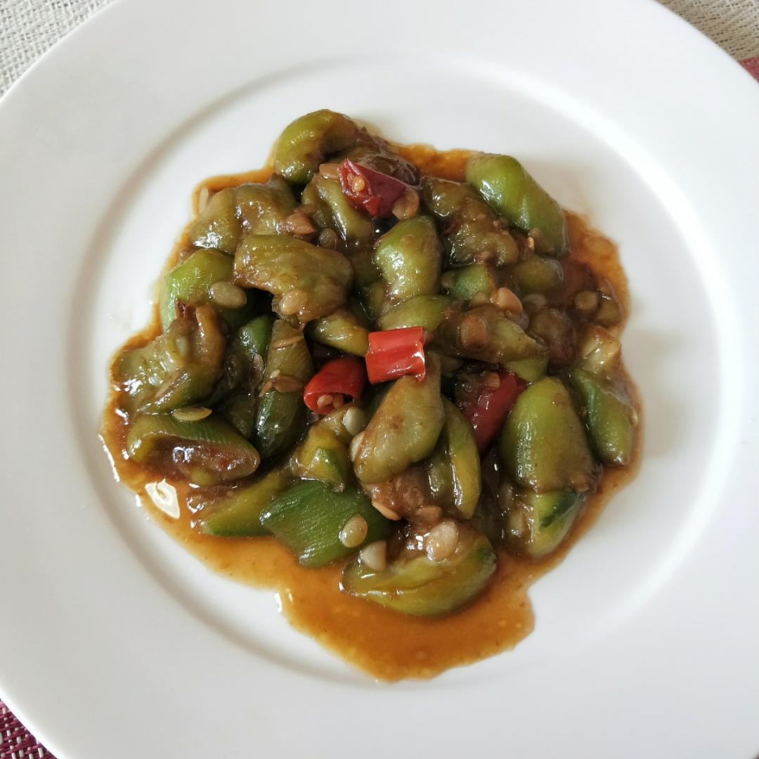 家常蚝油丝瓜 Loofa with Oyster Sauce