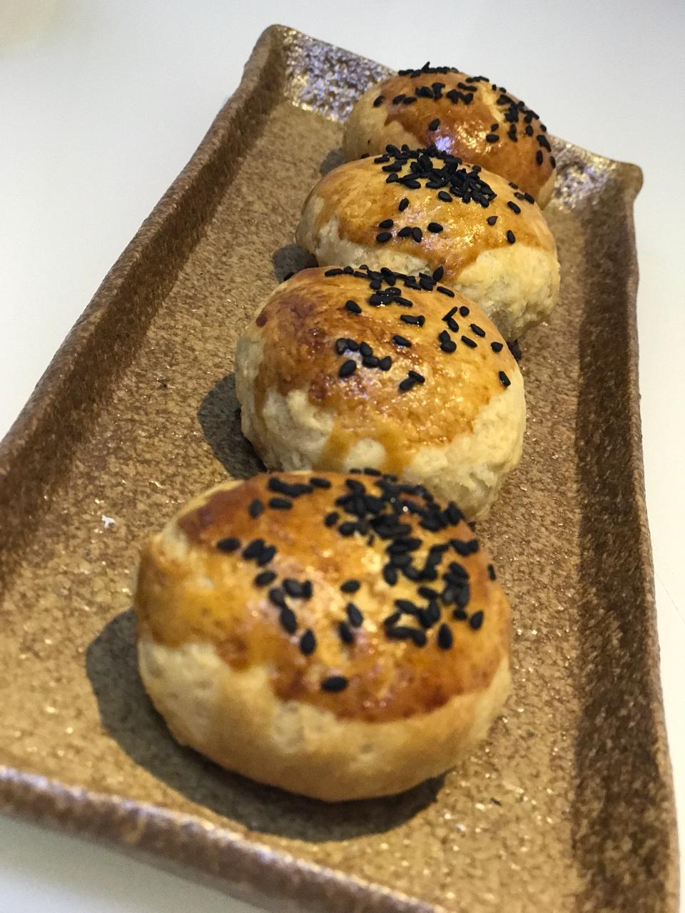 泳式鲜肉榨菜月饼