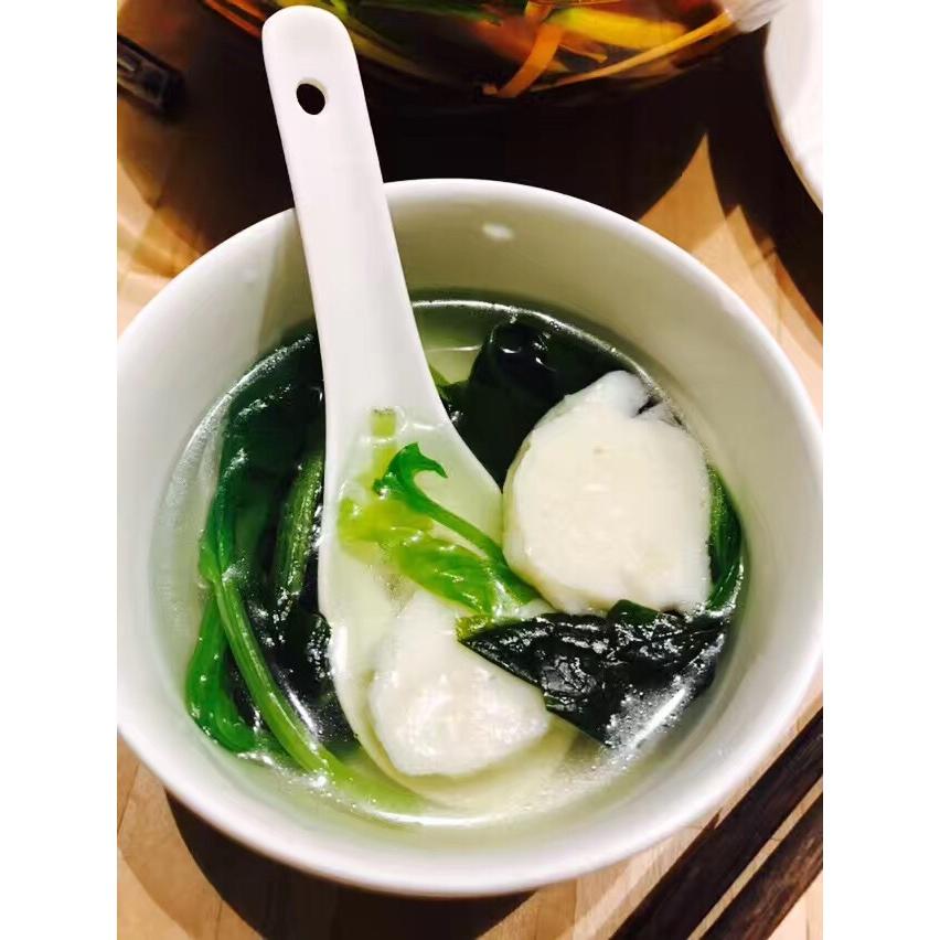 鱼丸菠菜汤