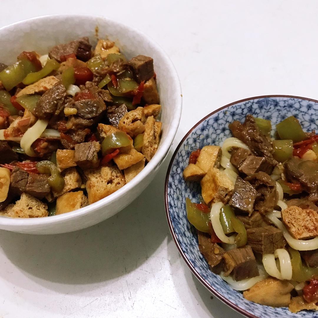番茄牛腱打卤面