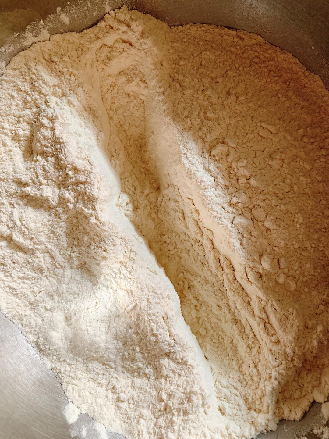 纯奶手撕吐司的做法 步骤1