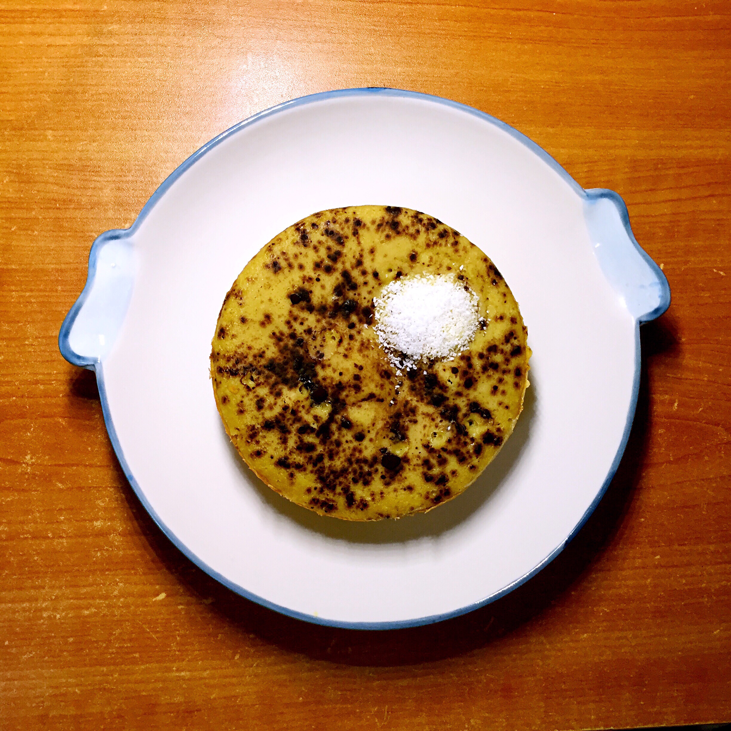 生酮食记·无烤箱版可可椰子粉蒸蛋糕