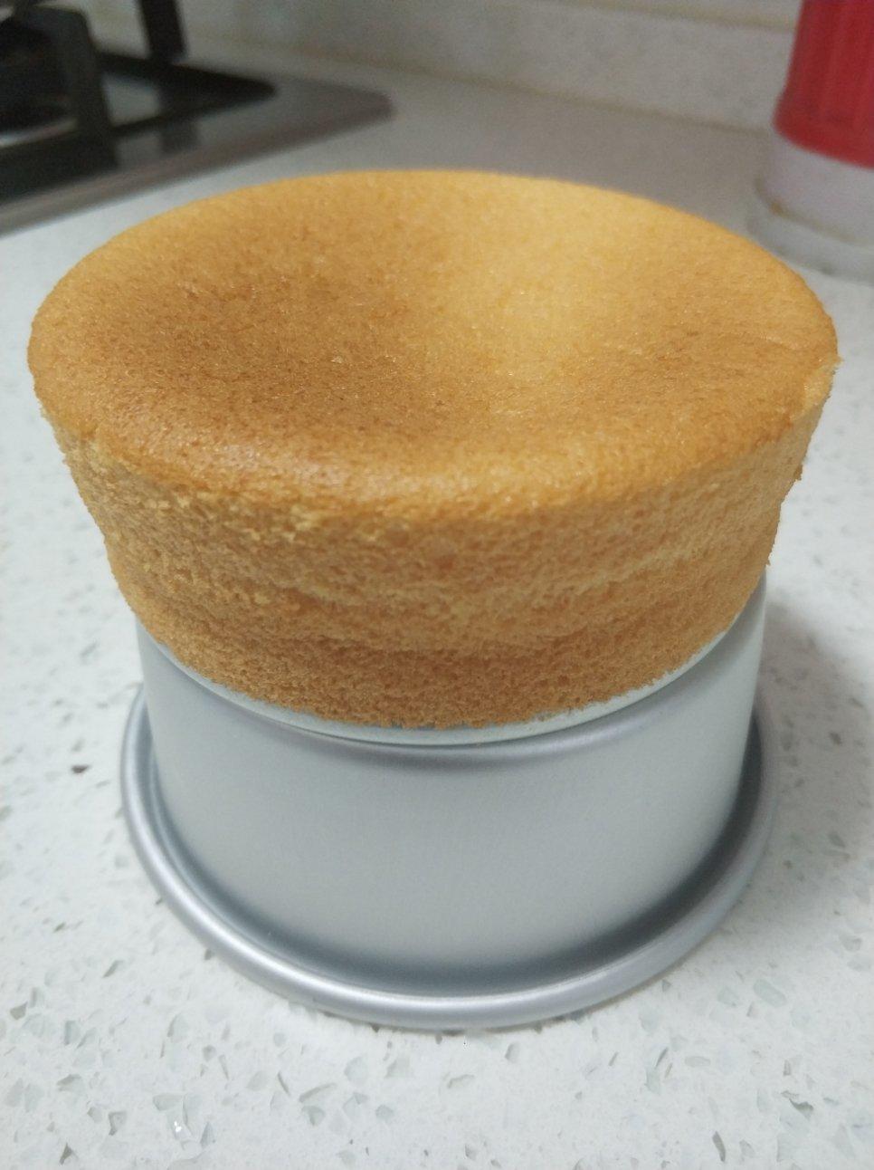 4寸原味戚风蛋糕