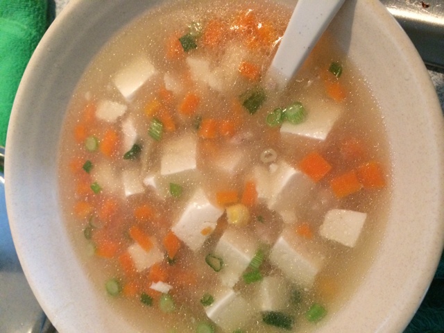 五彩豆腐羹