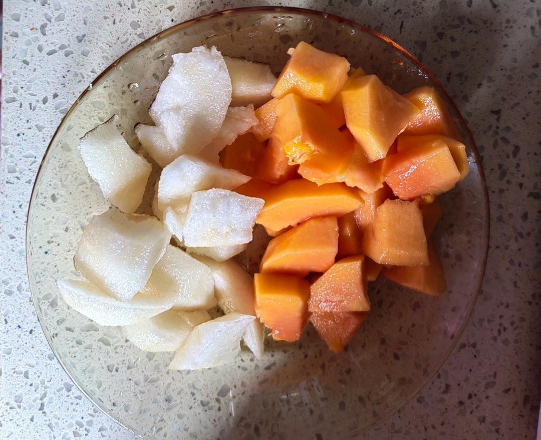 木瓜雪梨养颜茶【1月北鼎养生壶食谱】