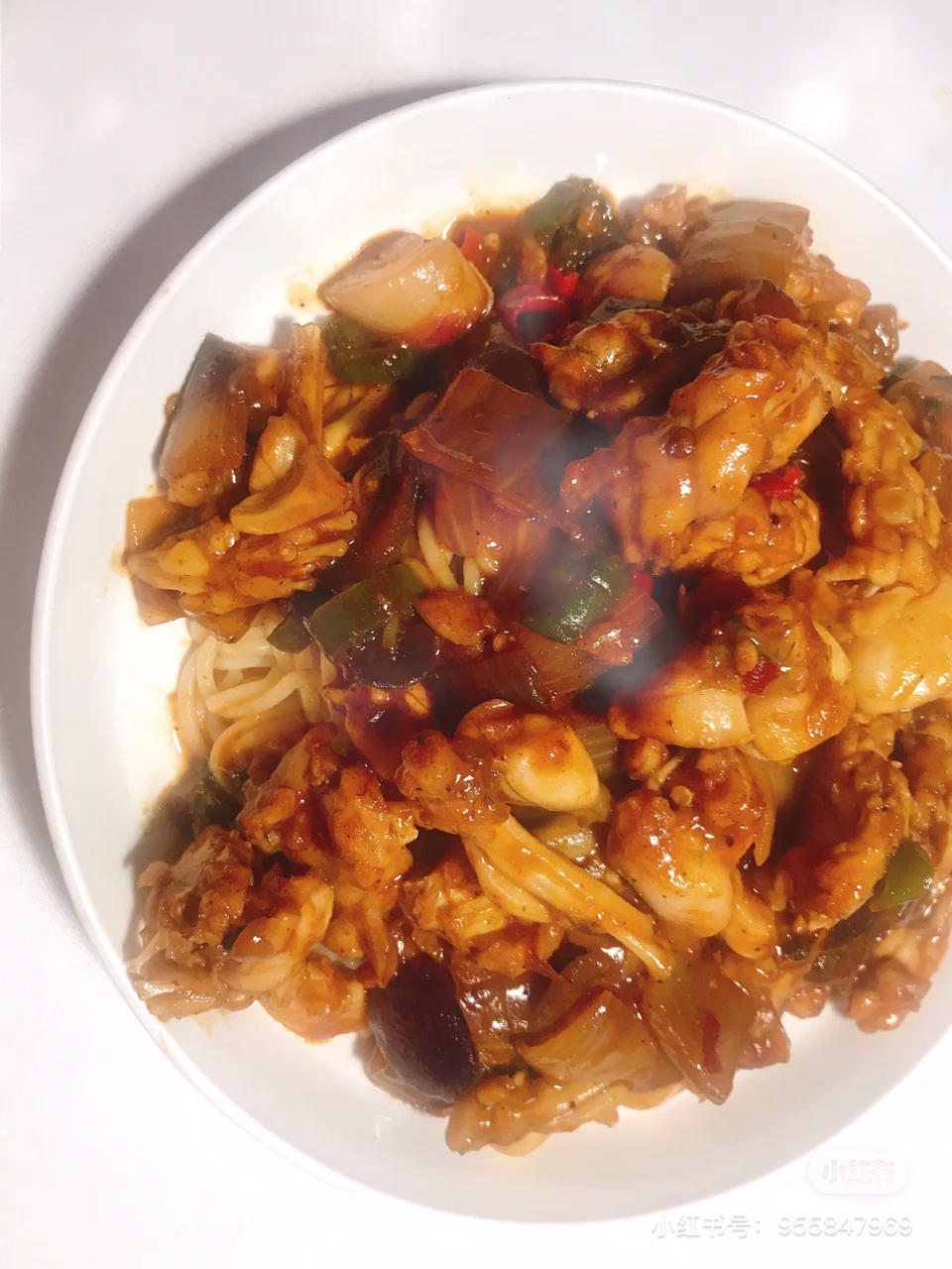 复刻哈灵面馆牛蛙面