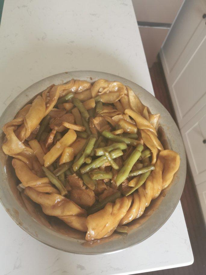 扁豆焖卷子
