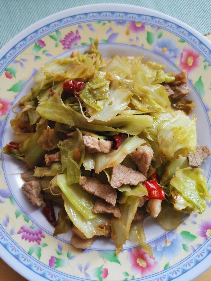 5分钟快手菜，手撕包菜