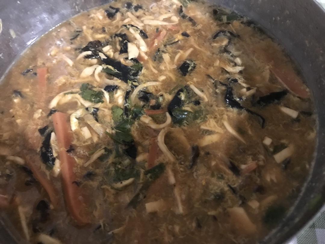 超级开胃的酸辣汤❗️10分钟搞定