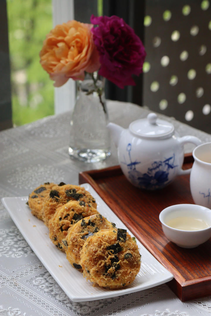 朋友都说比鲍师傅好吃的海苔肉松小贝