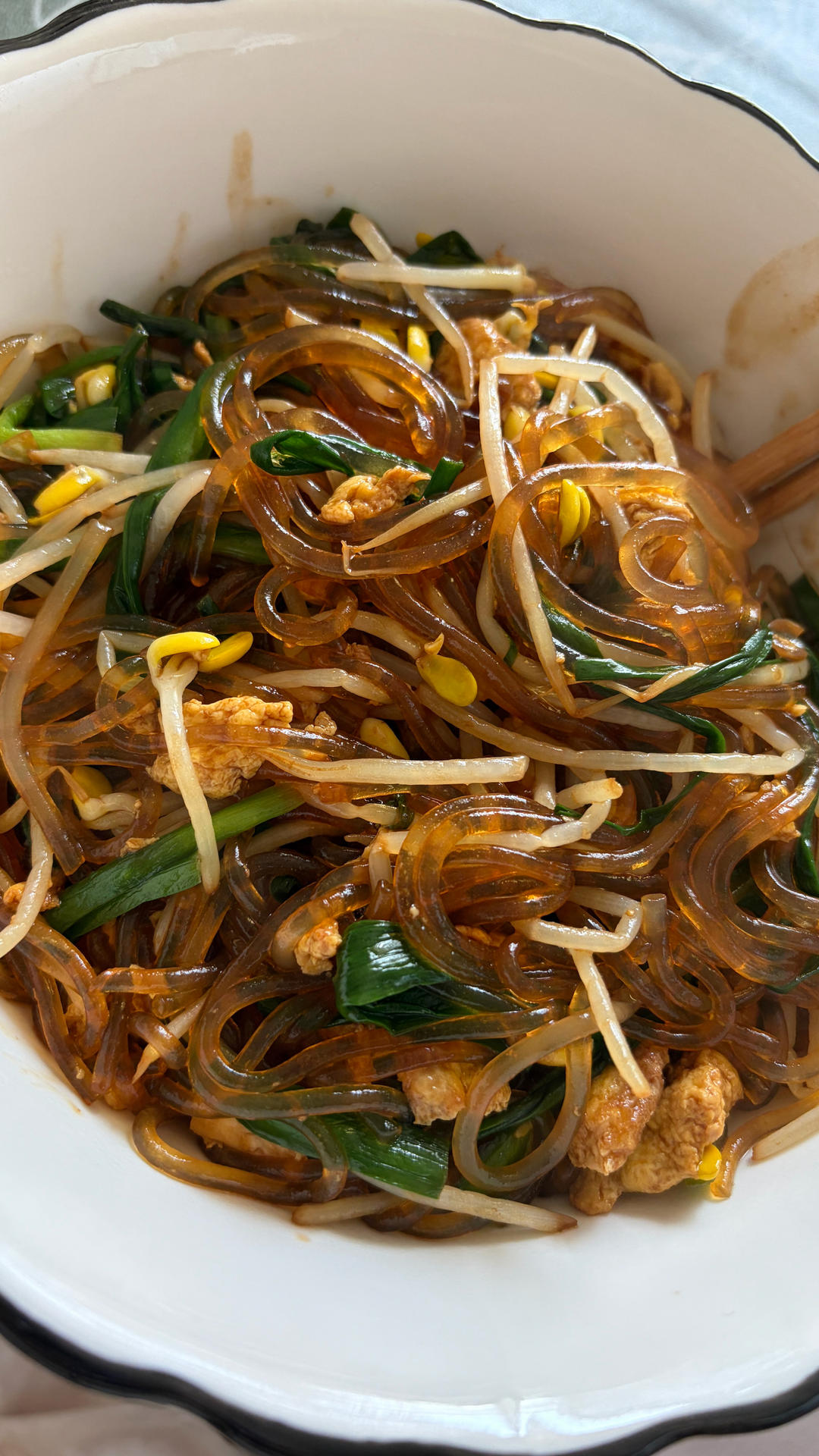 炒合菜～经典的拌饭菜，真的太香了