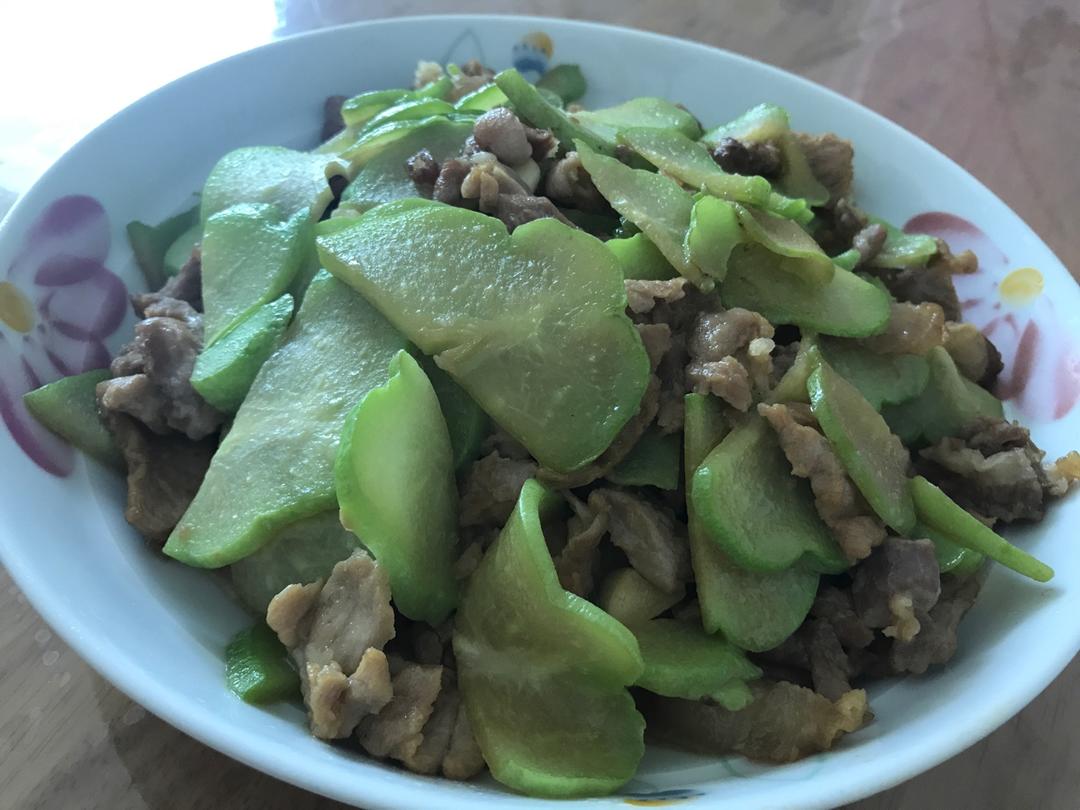 佛手瓜炒肉
