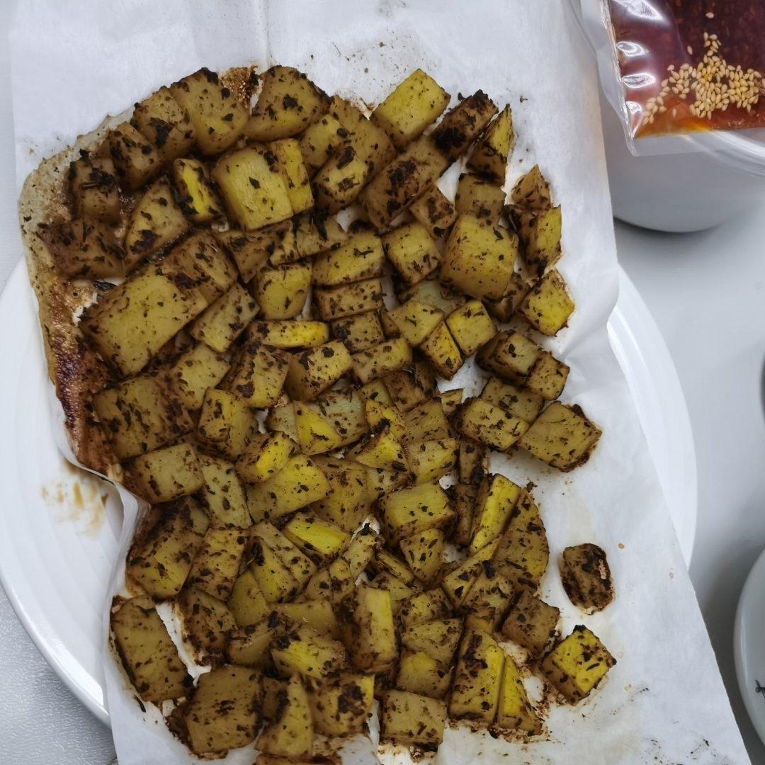 卡真粉烤土豆