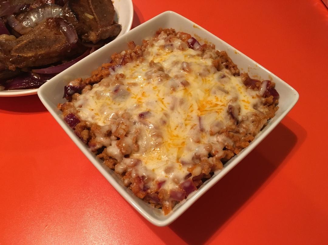 蕃茄肉酱奶酪焗饭