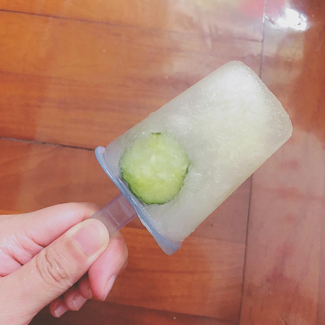 柠檬青瓜冰棒（当小清新遇上小清新~）