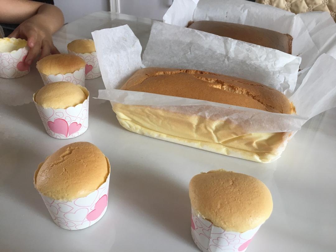美味的早餐蛋糕（水浴法，8寸方形模具）