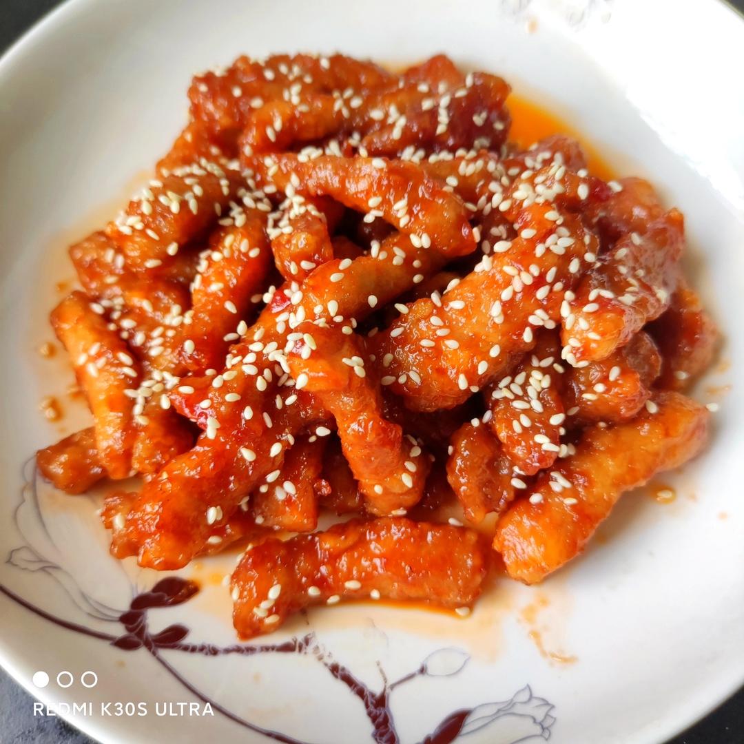 糖醋里脊（家常做法）